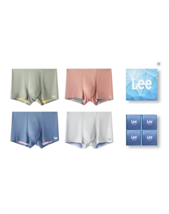 Prism Color Two трусы мужские 4 шт, оранжевый Lee