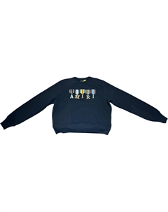 Свитшот мужской темно-синий Amiri