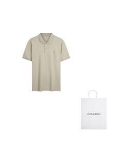Мужская поло, серый Calvin klein