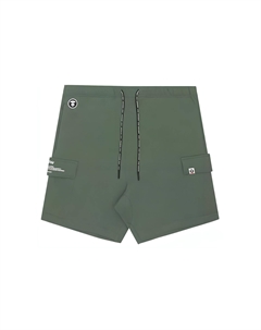 Карго-шорты джерси, зеленый Aape