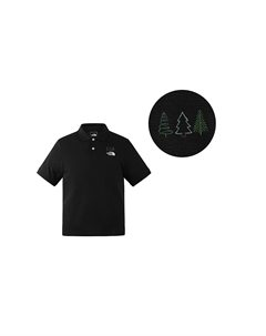 Мужская черная поло The north face