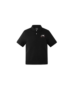Мужская черная поло The north face