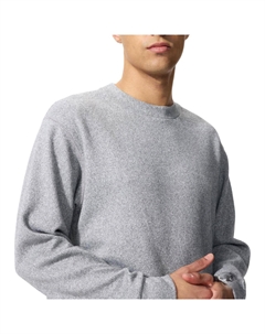 Серый свитшот Men's Gray Uniqlo