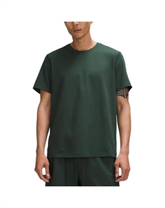 Мягкая футболка джерси мужская, зеленый Lululemon