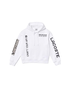 Белая толстовка для мужчин Lacoste