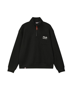 Оригинальный свитшот мужской черный Originale Fila