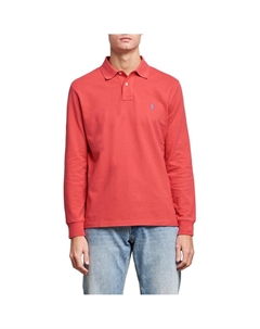 Поло SS24 мужская красная Polo ralph lauren