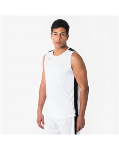 Женская/мужская баскетбольная майка без рукавов - Tank 100, белая Kipsta