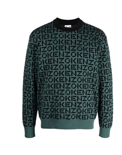 Зеленый свитер для мужчин Kenzo