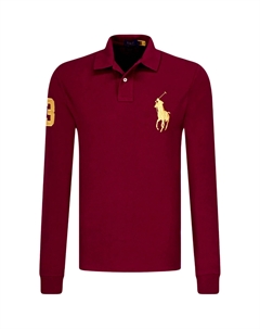Поло SS24 мужская красная Polo ralph lauren