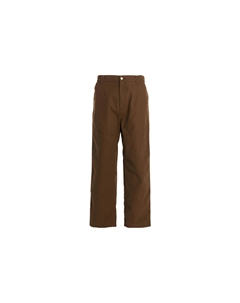 Широкие брюки мид-райз, коричневый Carhartt wip