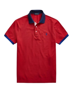 Поло SS24 мужская красная Polo ralph lauren