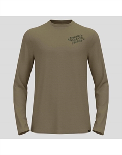 Рубашка с длинными рукавами Ascent Merino 160 с принтом TMOT Odlo