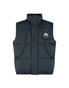 Эверест пуховик-жилет, синий Moose knuckles