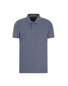 Серая поло для мужчин, серый Armani exchange