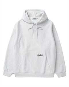 Худи с вышитым логотипом, серый Carhartt wip