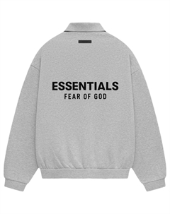 Флисовая поло, серый Fear of god essentials
