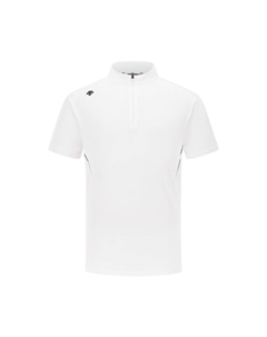 Футболка для гольфа мужская, белый Descente