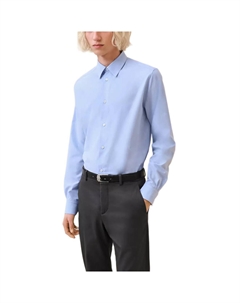 HERMES Мужская рубашка светло-голубого цвета Hermès