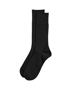 Высокие носки мужские 1 пара, черный Uniqlo