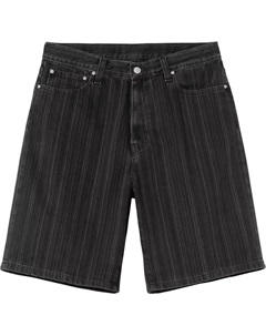 Прямые джинсовые шорты, черный Carhartt wip