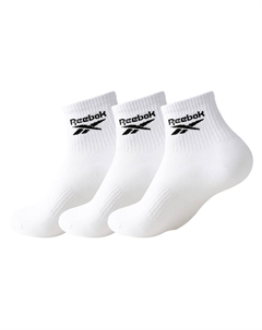 Носки Mid Calf мужские 3 пары, белый Reebok