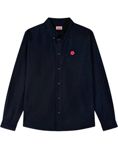 Рубашка с вышивкой Boke Flower, черный Kenzo