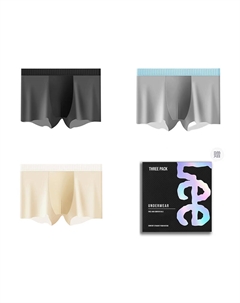 Подарочный набор мужских трусов, черный Lee