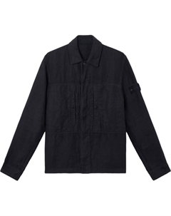Рубашка Ghost Overshirt, синий Stone island