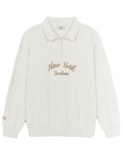 Свитшот мужской экрю Mlb