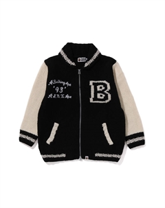 Bape кардиган cowichan, черный A bathing ape®