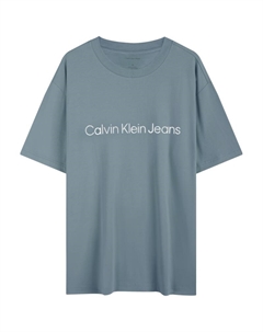 Футболка мужская, серо-зеленый Calvin klein