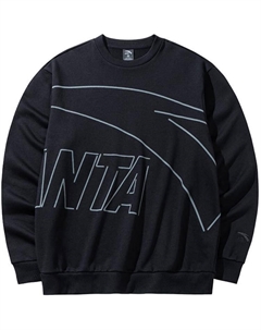 Базовый свитшот Life Collection черный Anta