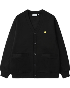 Вязаный свитер мужской, черный Carhartt wip