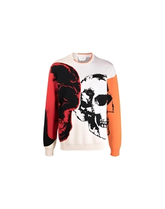 Свитер FW21 мужской белый Alexander mcqueen