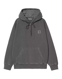 Худи с кулиской nelson, графит Carhartt wip