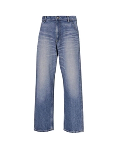 Джинсы мужские светло-голубые Onitsuka tiger