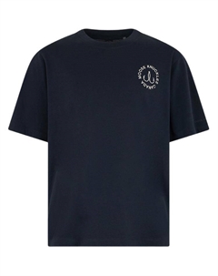 Футболка SS25 мужская, синий Moose knuckles