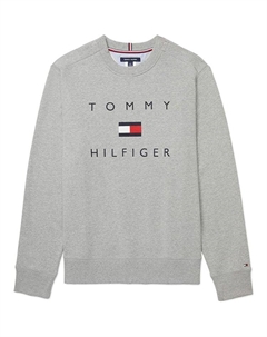 Свитшот мужской светло-серый Tommy hilfiger