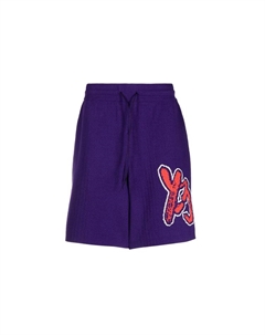 Шорты Y 3 с логотипом, темно-фиолетовый Y-3