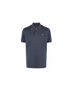 Серая поло для мужчин, серый Emporio armani