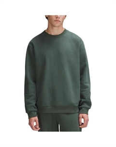 Тяжелый флисовый свитшот, зеленый Lululemon