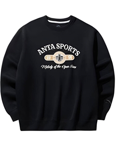 Базовый свитшот Life Collection черный Anta
