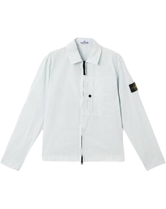 Рубашка мужская небесно-голубая Stone island