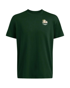 Футболка мужская лесная зелень Under armour