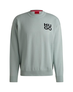 Джемпер мужской натуральный серый Hugo boss