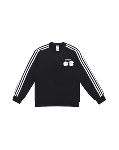 Свитшот мужской с 3 полосками, черный Adidas