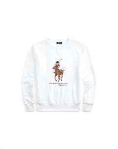 Белая толстовка для мужчин Polo ralph lauren