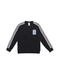 Свитшот мужской с 3 полосками, черный Adidas