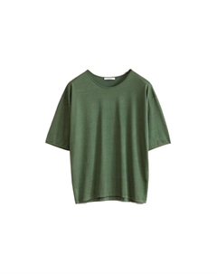 Футболка с коротким рукавом, зеленый Lemaire